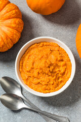 Raw Organic Cooked Pumpkin Puree