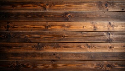 Close-up of aged wooden planks, warm brown tones, textured, horizontal