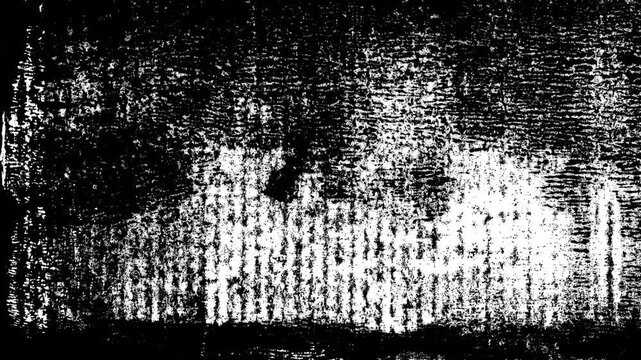 Dust and scratches design. Aged photo editor layer. Black grunge abstract background, copy space, perfect for vintage style.