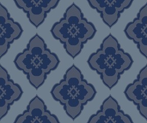 pattern batik flower damask ethnic boho ikat texture tribal geometric background