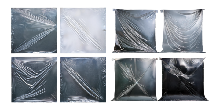 Plastic Wrap Textures and Patterns for Creative Use