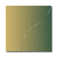 Abstract Earthy Gradient Background with Curved Lines, Dot Matrix Pattern, and Grain Texture