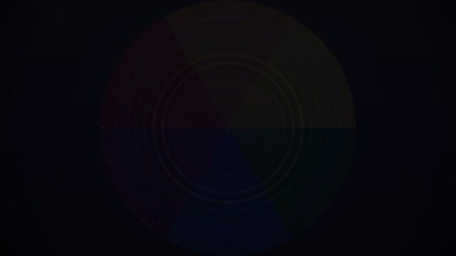Abstract Stars Tunnel Animation Loop