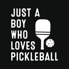 Pickleball playing love pickleball typography graphics tshirt design