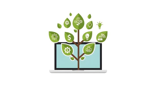 digital growth business technology sustainable innovation ideas