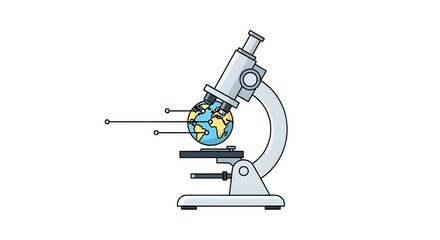 global scientific research earth microscope data analysis