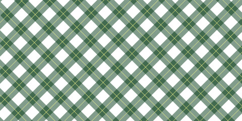 Blue gingham fabric square checkered seamless pattern vintage background.