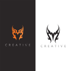 M Logo Symbol with Clean Lines for Modern Professional Companies