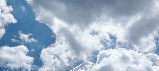 blue sky with clouds