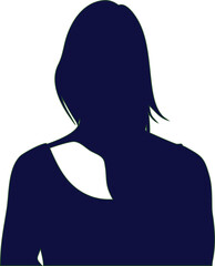 Elegant woman silhouette lost in thought, perfect for emotional storytelling and artistic compositions.