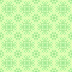 Mint Floral Abstract Pattern (Soft Green Seamless Design)
-Fabric prints, wallpaper, packaging-Stationery, branding, invitations
- Digital backgrounds, website design
-Home decor, apparel
