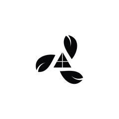 Letter A Leaf.eps