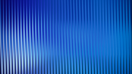 Abstract blue background with vertical lines creating a textured surface, perfect for modern designs and backgrounds with a sleek and dynamic feel