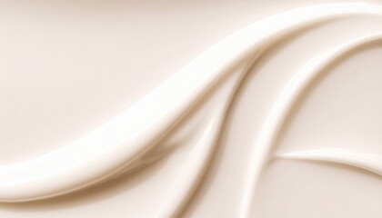 Obraz premium Creamy Abstract Texture Background with Gentle Swirls and Smooth Curves