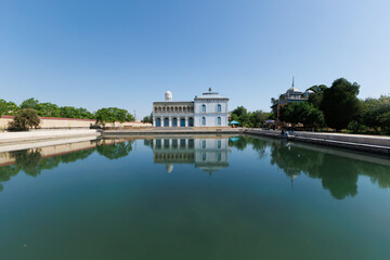 Obraz premium Harem of Sitorai Mokhi-Khosa Palace in Bukhara, Uzbekistan