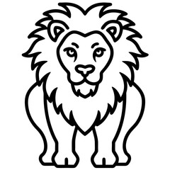lion vector illustration