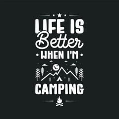 Mountain adventure vintage retro wildlife wilderness forest river pine trees wolf bear hill hiking lover campfire adventures typography great outdoors wanderlust wander graphics tshirt design