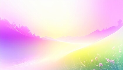 abstract background with flowers