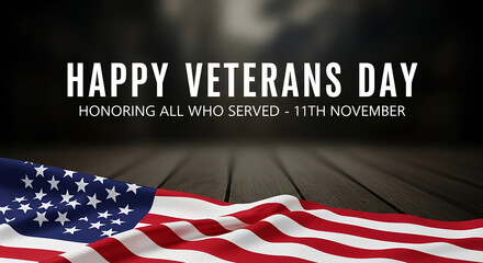 Happy Veterans Day to all those who have served, November 11th - a day of honor and remembrance