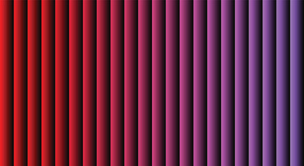 A vibrant gradient of vertical stripes transitioning from red to purple.
