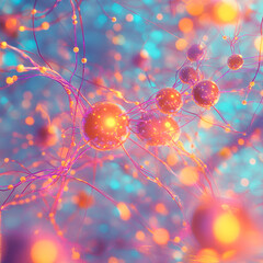 Digital Quantum World, Quantum Computing in Action, Digital Quantum World Visualization, Abstract Quantum Digital World, Quantum Technology in Motion, Virtual Reality Quantum Data, Quantum Computing P