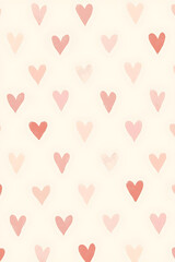 seamless pattern with hearts