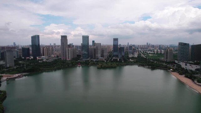 Hefei City Skyline