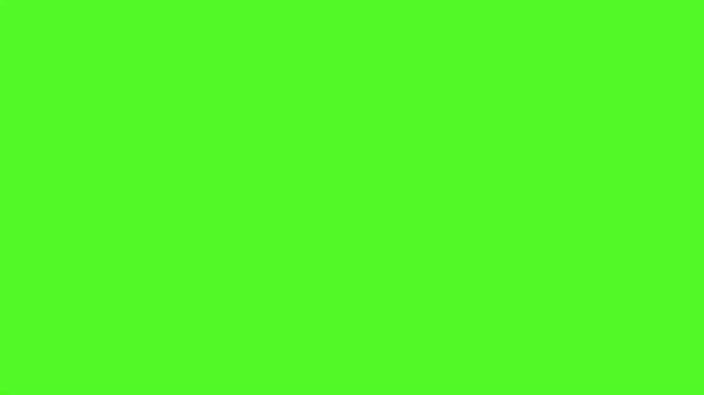 Green Screen Glitch Distortion Effect. VHS Static Transition Overlay Animation for Video Editing. Chromakey Digital Noise Flash Clip