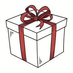 Colorful Gift Boxes with Ribbons – Present Box Vector Set