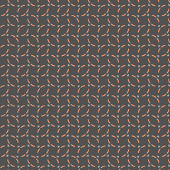 Simple geometric pattern Small muted peach and gray mosaic silhouetted rounded shapes Dark gray background Modern minimalistic design