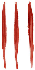 Red monster scar blood