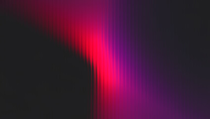 Illustration of abstract red and purple light streak on dark background for modern design