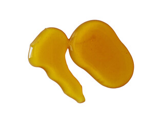 abstract gel liquid isolated