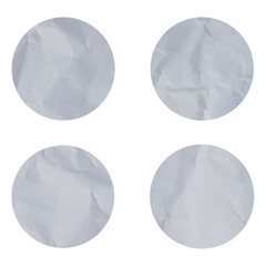 Sticker Round Shape Texture Paper 