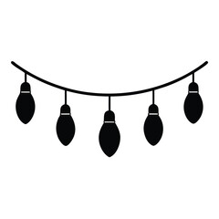 light bulbs on white background