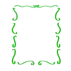 whimsical frame, fantasy border, cute frame, floral frame, pastel vector, hand drawn frame, decorative border, fairy tale design, whimsical illustration, creative frame