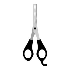 hairdressing scissors cartoon element