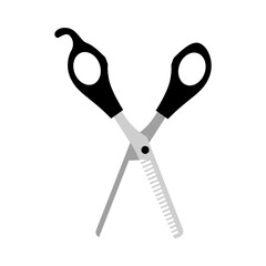 barber scissors cartoon element