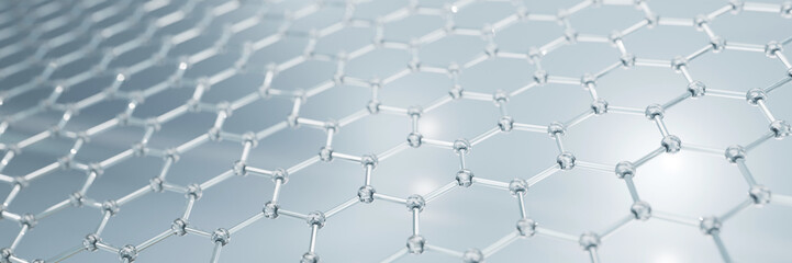 3D molecular mesh structure with soft lighting, ideal for skincare science, cosmetic backgrounds, or anti-aging ingredient visuals.