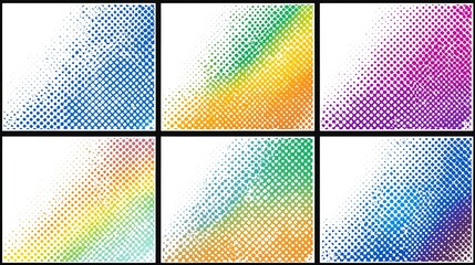 Lucid Origin &ndash; A Set of Vibrant Halftone Rasters with Dynamic Depth and Modern Digital Art Aesthetics