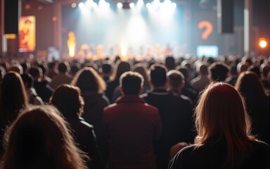 Large group of people. High quality