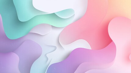 Abstract Pastel Wave Background: Soft, Dreamy, and Modern Design for Branding and Websites.
