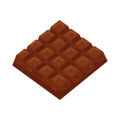 Illustration of Chocolate Bar Candy 