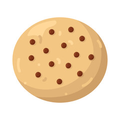 Illustration of Chocolate Chip Cookie 