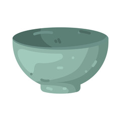 Illustration of Empty Celadon Bowl 