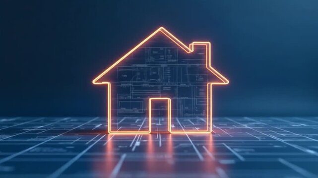 Real Estate Video Thumbnails with 3D House Models