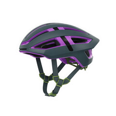 3d modern bicycle helmet design isolated on transparent background.