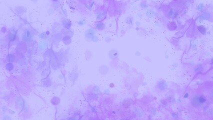 Bright Violet Watercolor Artistic Texture Background.