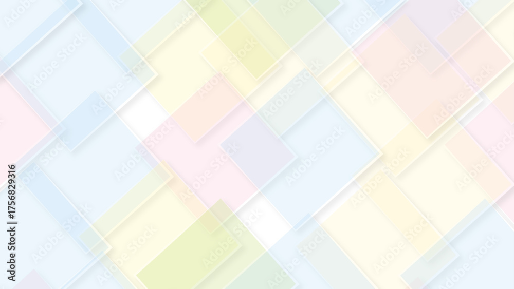 Sticker minimal tech lines and white light grey modern seamless business technology concept geometric shapes
