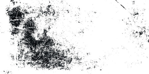 Grunge Black and White Distress Texture For posters, banners, retro and urban designs.
